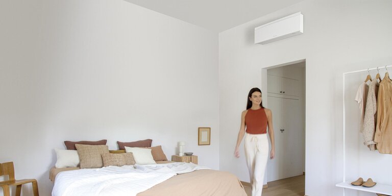 Wandheizkörper über Kopf